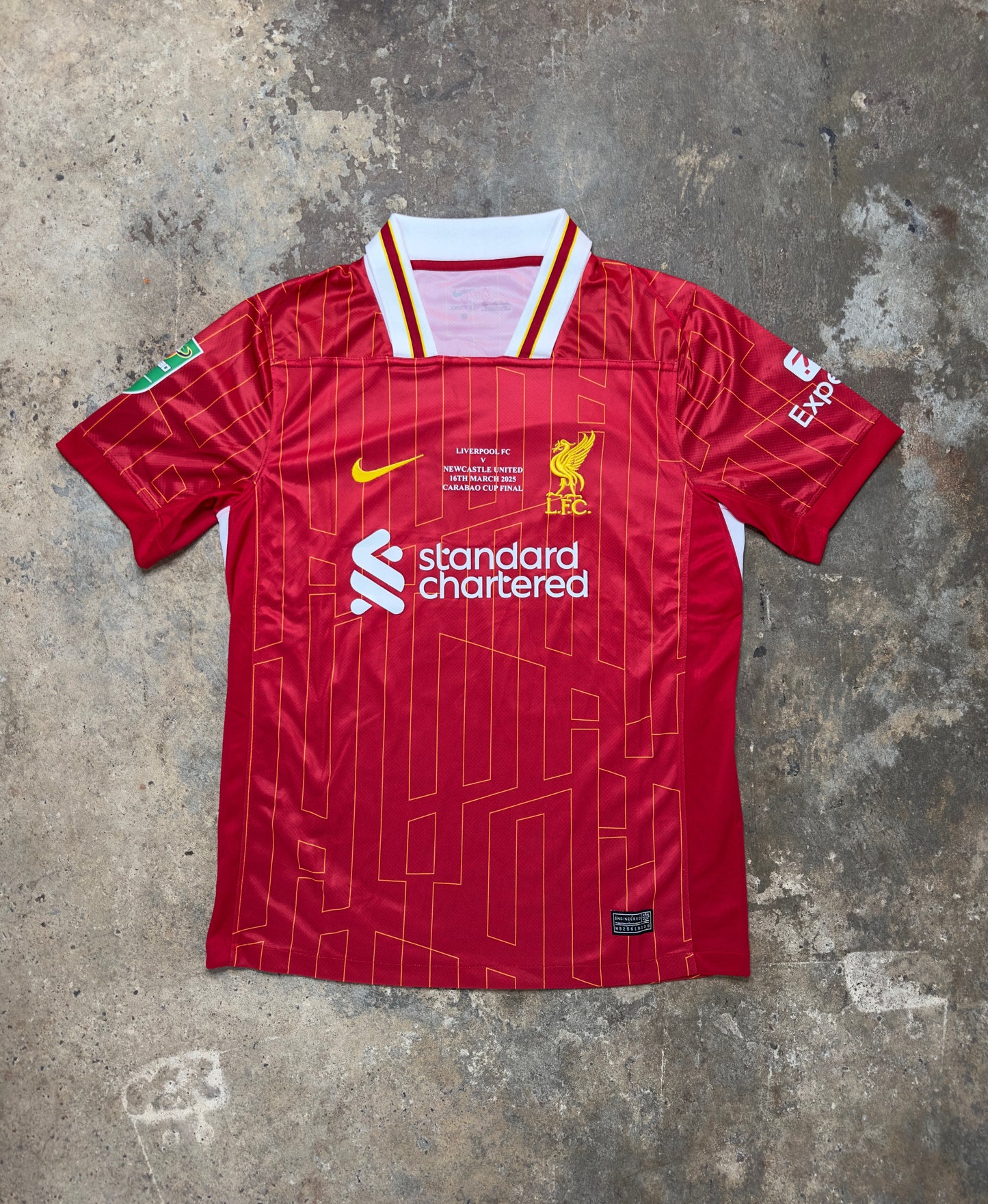 Liverpool FC Retro 2023 Carabao Cup Final Shirt | Mohamed Salah #11 | Limited Edition Home Jersey