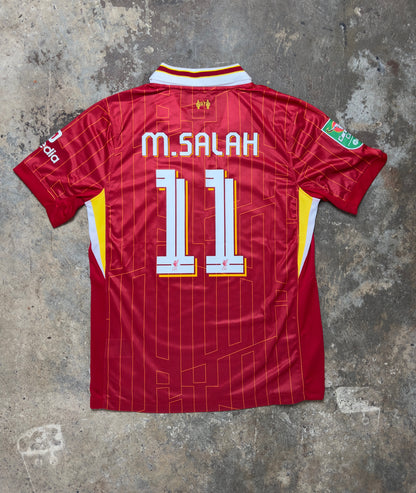 Liverpool FC Retro 2023 Carabao Cup Final Shirt | Mohamed Salah #11 | Limited Edition Home Jersey