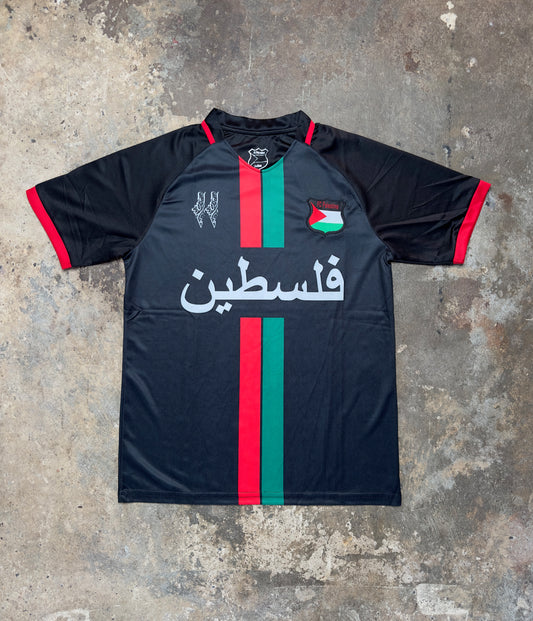 Club Deportivo Palestino 24/25 Home Jersey ⚽ | Black Red Green Kit | FC Palestina Football Shirt | Limited Edition Retro-Inspired Fan Version