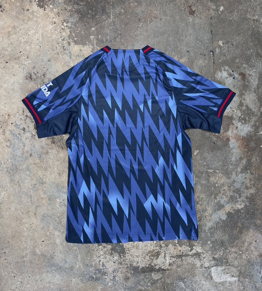 Arsenal 2024/25 Third Concept Jersey – Adidas Blue Lightning Design | Emirates Fly Better Football Shirt | Limited Edition Fan Concept Kit