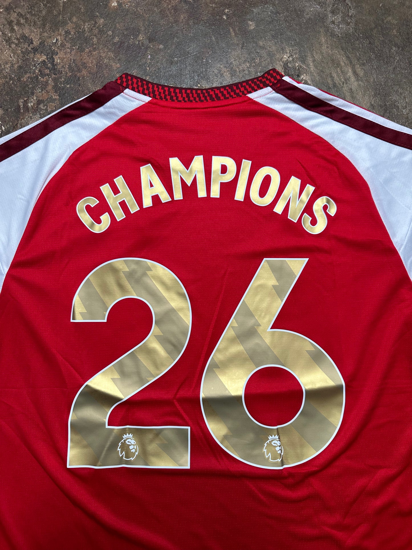 Arsenal Champions 26 Home Football Shirt – Fan Version – Adult XL