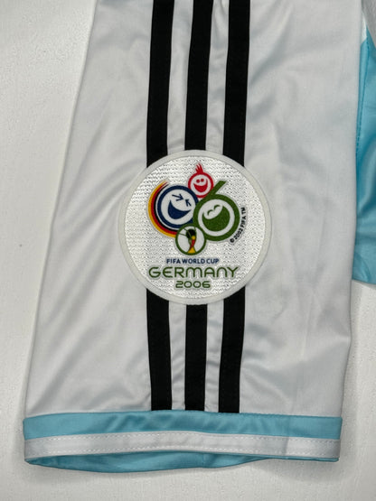 Argentina 2006 World Cup Home Shirt Lionel Messi #19 adidas Football Jersey