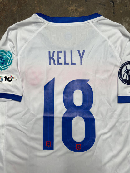 England Women Kelly #18 UEFA Euro 2025 Final Shirt – Nike England Home Jersey | England vs Spain 2025 | Lionesses Football Kit | Limited Edition Replica