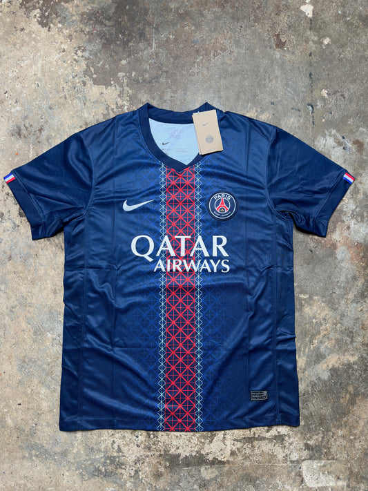 ✅ Paris Saint-Germain Home Jersey 25/26 | PSG 2025/26 Nike Home Shirt | Qatar Airways Sponsor | Official Fan Version | Navy Blue Paris Football Kit