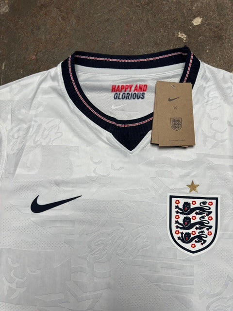 25/26 Rare England Unreleased Prototype Home Shirt | Vintage Nike Football Jersey Collectors Edition
