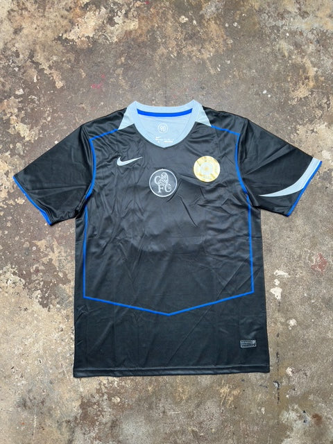 Chelsea 25/26 Current Season Fan Version – “Total 90” Away Style – PALMER 10 – FIFA Club World Champions Badge – Black/Blue