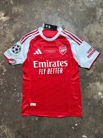 Arsenal Rice #41 Champions League Final Budapest 2026 Shirt – Player Version – Adult Medium