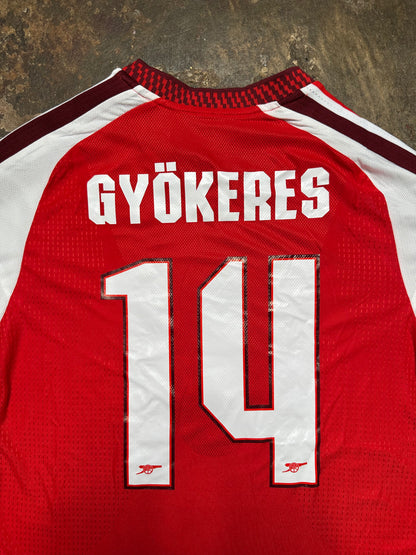 Arsenal 2025/26 Gyökeres #14 Home Shirt – Player Version – Adult Medium – New With Tags