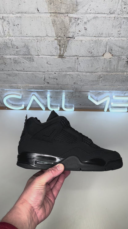 Air Jordan 4 Retro Black Cat 2025 – Black Trainers FV5029-010