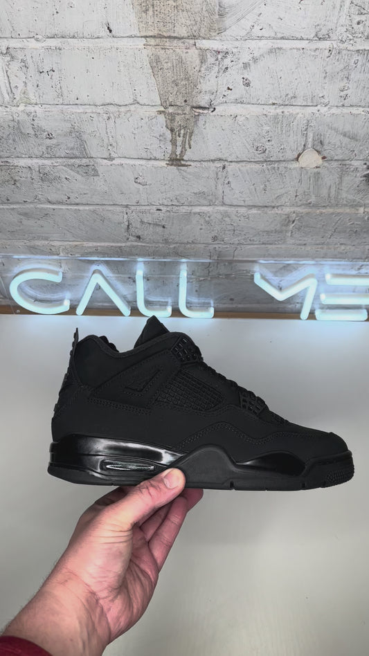 Air Jordan 4 Retro Black Cat 2025 – Black Trainers FV5029-010